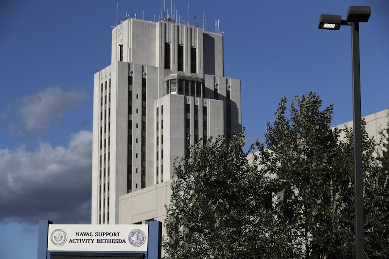 The Walter Reed National Military Medical Center in Bethesda, Maryland. Bloomberg