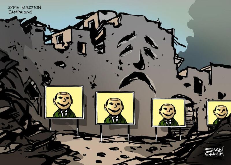 Cartoon by Shadi Ghanim for 14/05/2014