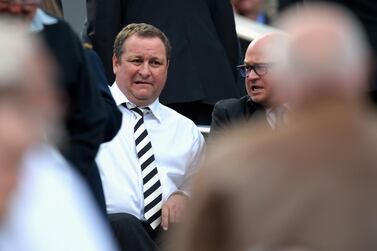 Mike Ashley bought Newcastle United for £134.4m in 2007 and spent much of his reign at loggerheads with the fansbase. Getty