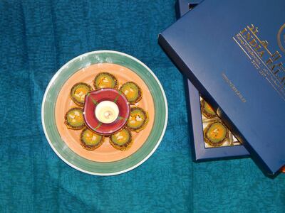 For Diwali, India Palace has introduced classic sweet boxes. Photo: India Palace