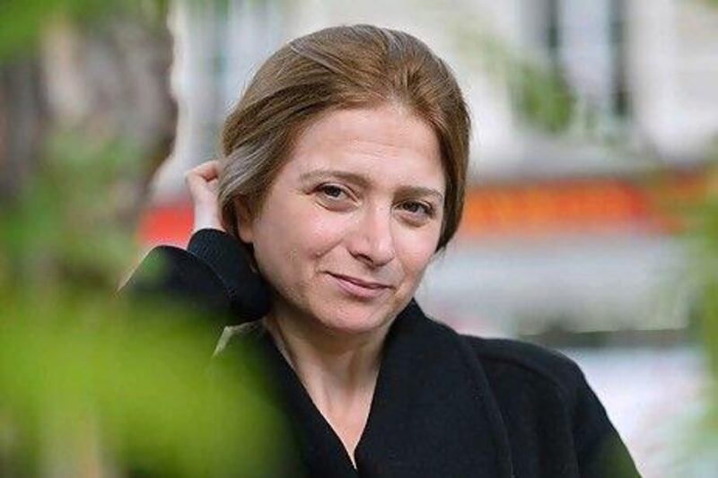 The journalist and writer Samar Yazbek. AFP