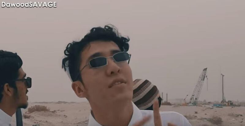 Filmed in Dubai, the parody video has angered some social media users who called it out for its lyrics. Photo / YouTube