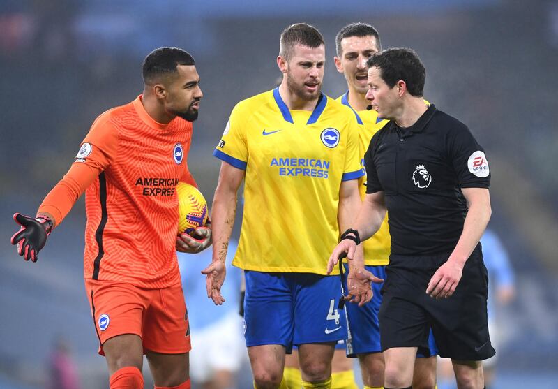 Adam Webster 7 – Had a solid game though was beaten by Foden’s first touch from De Bruyne’s pass for the only goal of the game. Looked superb when in possession. AP