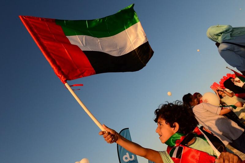Thousands of free flags will be handed out across the UAE in a joint partnership between du and the Emirates Foundation.