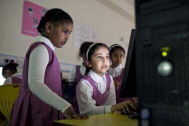 Home Internet access is a vital learning tool for schoolchildren. Silvia Razgova for The National