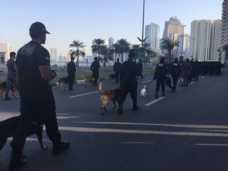Dubai Police's K9 Unit carried out 2,830 missions in 2021. All photos: Dubai Police