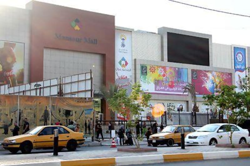 Mansour Mall in Baghdad, Iraq. Hadeel Al Sayegh / The National