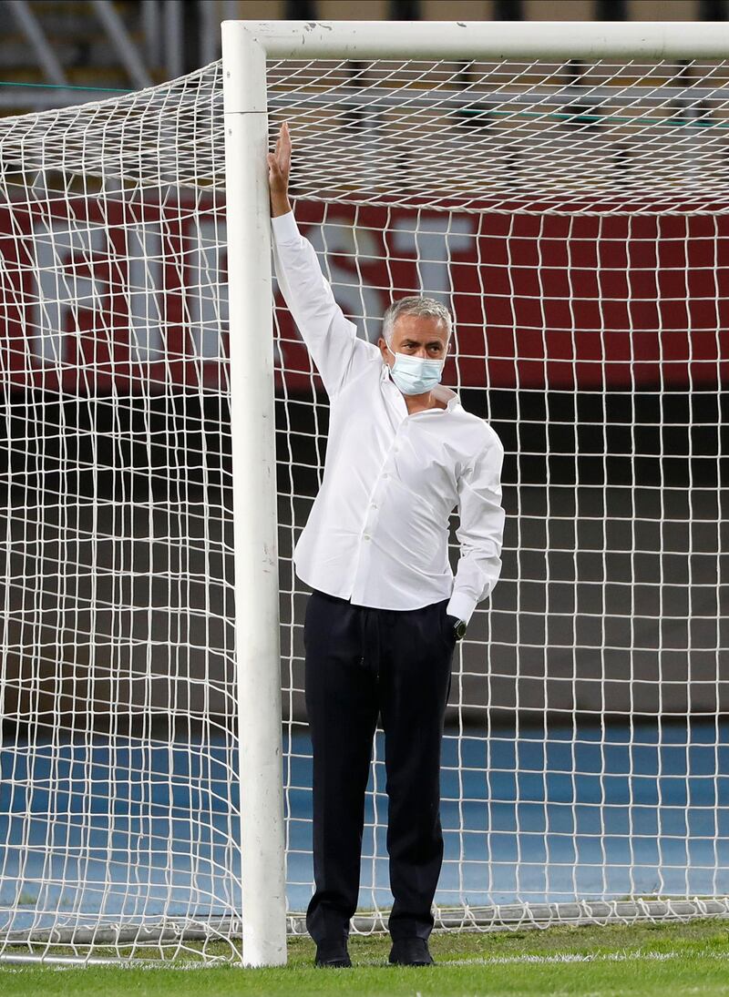 Tottenham Jose Mourinho and his team found the goalposts to be lower than normal ahead of their match against Shkendija in Macedonia. Uefa rectified the mistake. Getty