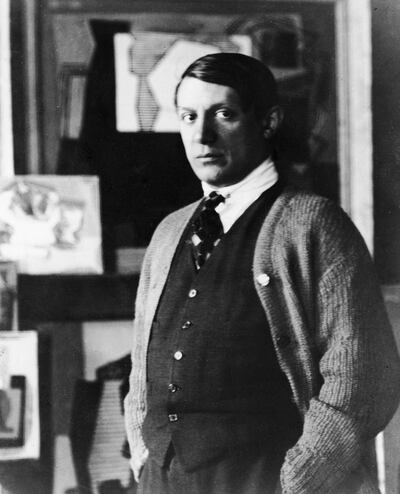 Spanish painter Pablo Picasso created a series of self portraits over the course of his life. Getty Images