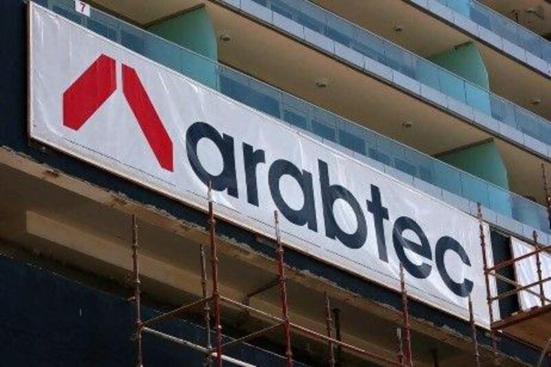 Stocks of Arabtec Holding rose 1.49 per cent to Dh1.36.