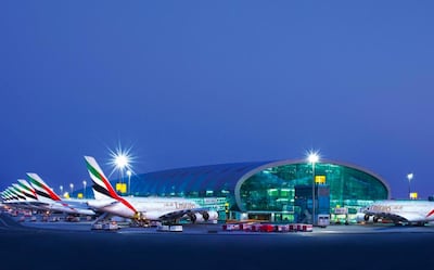 Dubai International Airport's Terminal 3. Courtesy Emirates / Twitter