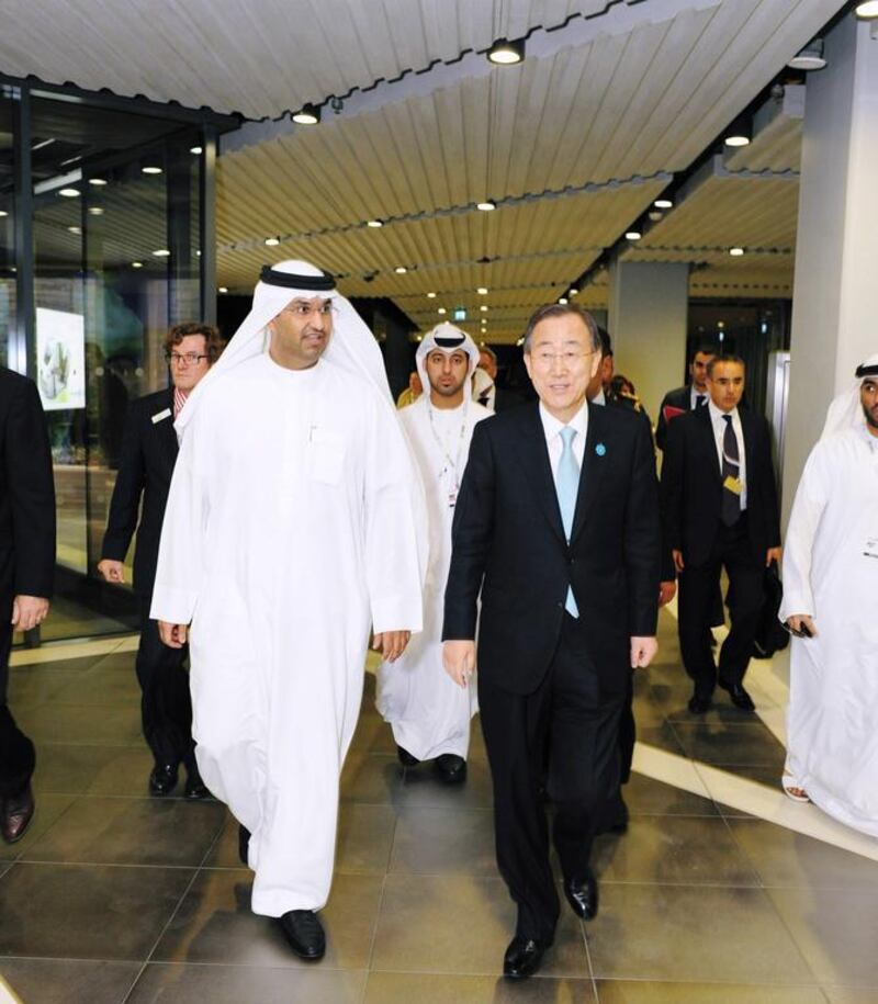 UN secretary general Ban Ki-moon says the UAE ‘is emerging as a leader of a diverse energy economy”. His comments come ahead of the two-day Abu Dhabi Ascent starting on 4 May 2014. Wam