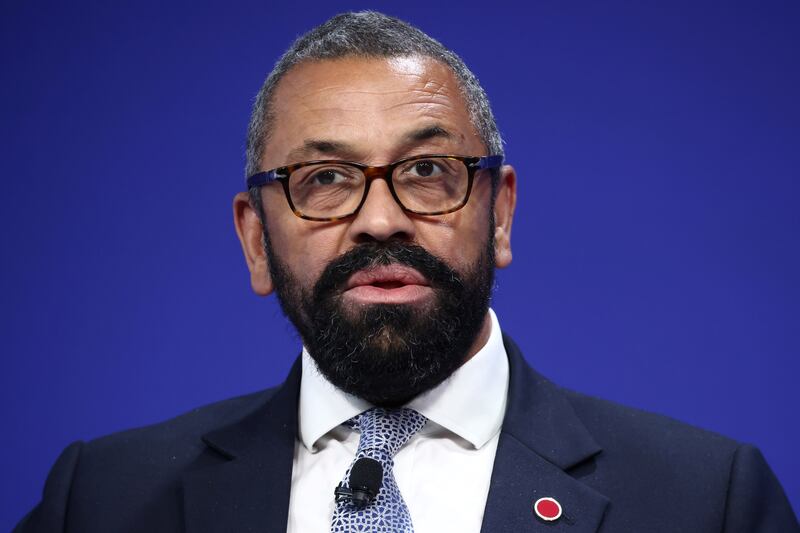 British Foreign Secretary James Cleverly. Getty