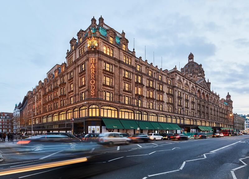 Harrods department store in Brompton Road, Knightsbridge, London. Ed Reeve