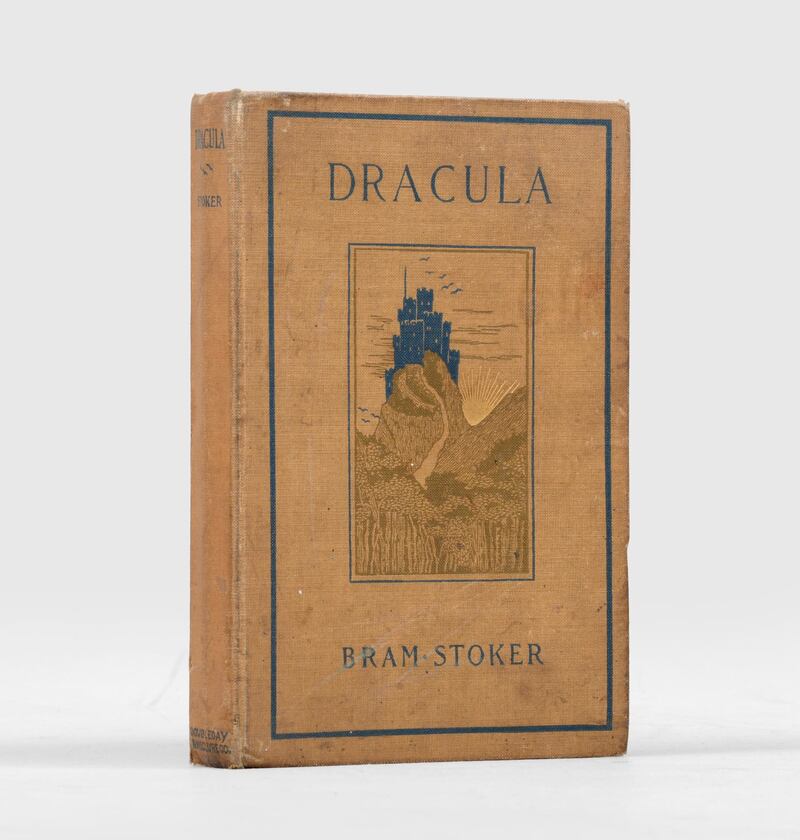An inscribed copy of Bram Stoker’s 'Dracula' is among the works in the new Peter Harrington collection. Peter Harrington 
