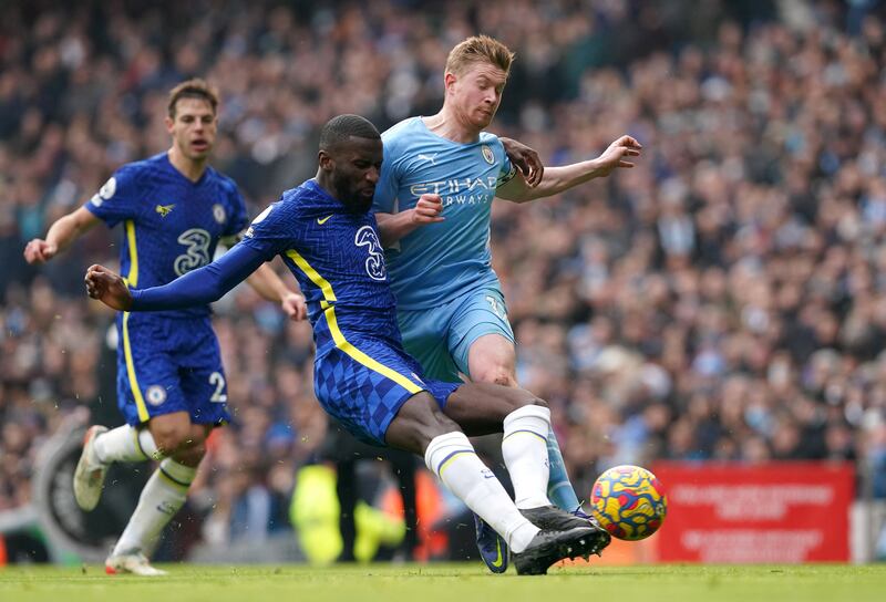Antonio Rudiger – 8. Read the game superbly – cutting off City attacks, sticking in challenges, and intercepting crosses. Chelsea really need him to sign a new deal. PA