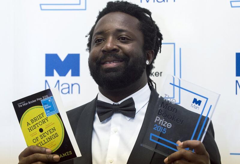 Marlon James. Neil Hall / Reuters