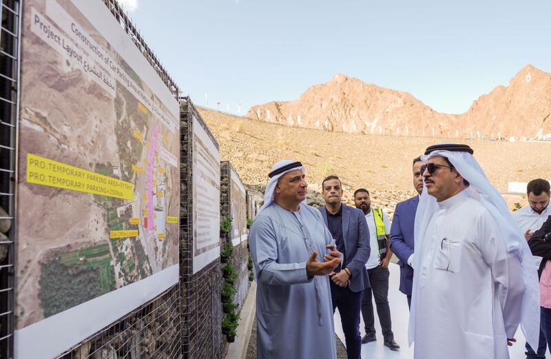 Saeed Al Tayer, managing director and chief executive of Dewa, has announced the start of building work
