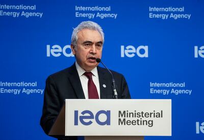 International Energy Agency executive director Fatih Birol. AP