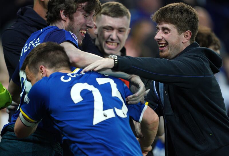 Jonjoe Kenny (Richarlison 91) - On for the final minutes as Frank Lampard’s side defended out the remainder of the game to secure a 3-2 victory. PA
