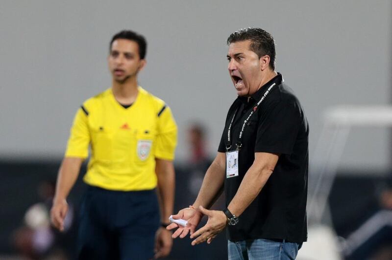 Jose Peseiro had led Al Wahda to eight wins, five draws and two losses during the 2014/15 season before his sacking on Tuesday. Christopher Pike / The National