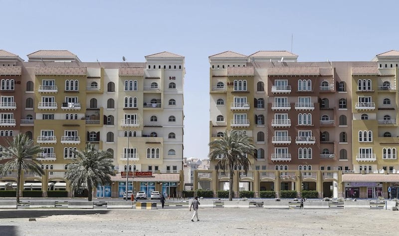 The Dubai rental dispute is over an apartment in International City. Antonie Robertson / The National