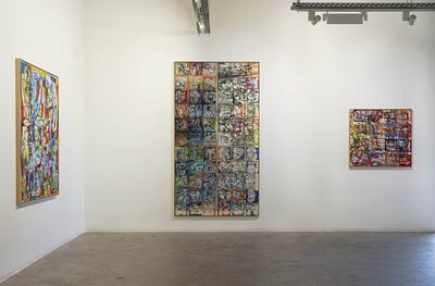 Part of Fadi Yazigi's No Title exhibition at Galerie Tanit. Fadi Yazig / Galerie Tanit Beyrouth/Munich