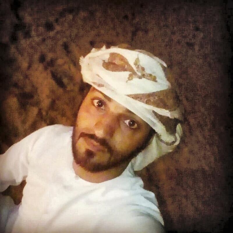 Missing Fujairah man Saif Al Kindi, provided by his brother Salem Al Kindi