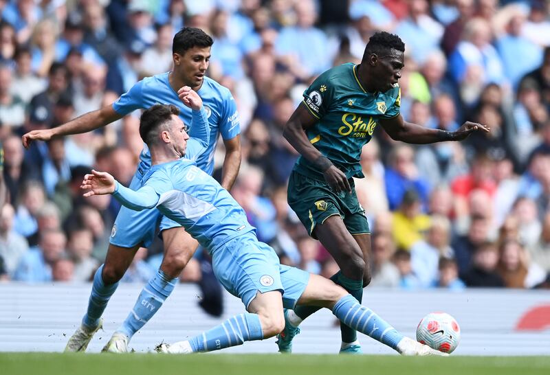 Aymeric Laporte 7 - Looked unfazed for most of the game as he comfortably dealt with Watford balls coming into the box. Getty