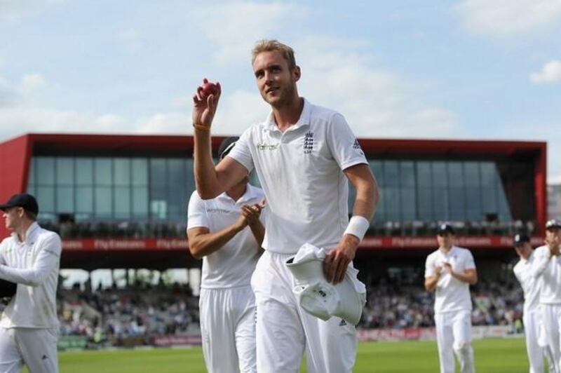 Stuart Broad spearheads England's excellent seam attack against India, alongside James Anderson.