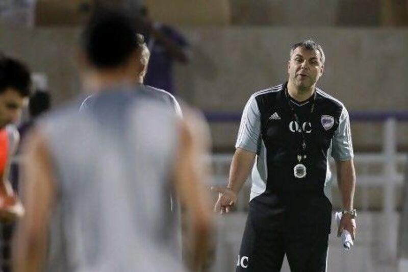 Cosmin Olaroiu's plans to give Al Ain fans a fitting finale have been dampened.