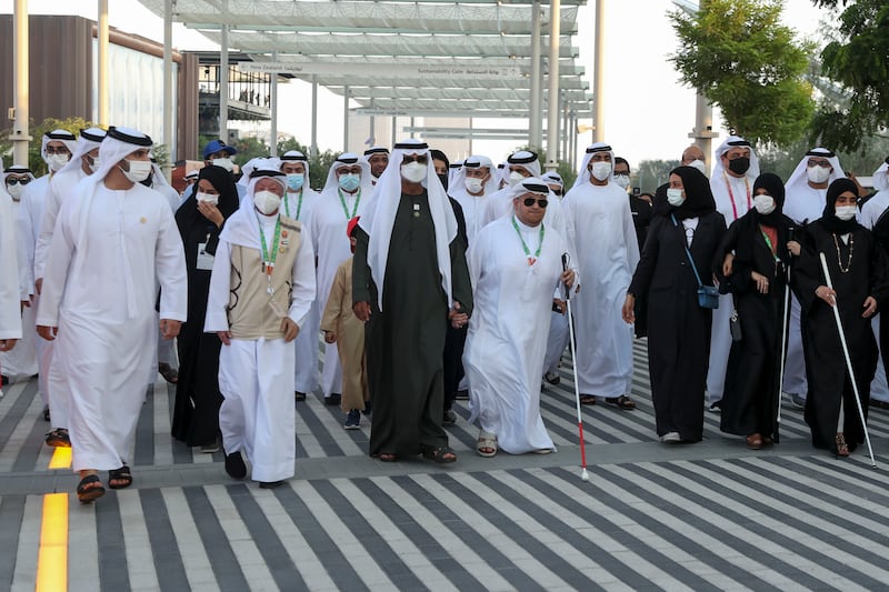 The White Cane Walk was held in celebration of blind and visually impaired people