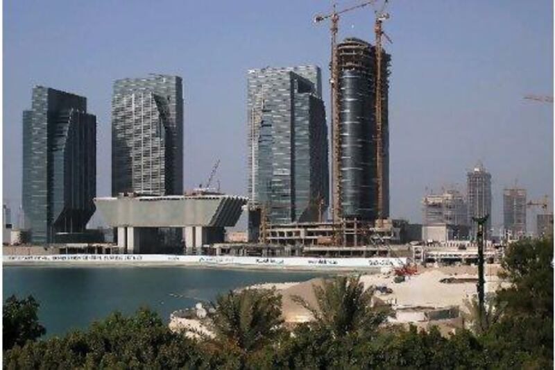 Abu Dhabi is building its own financial centre as part of the Sowwah Island project.