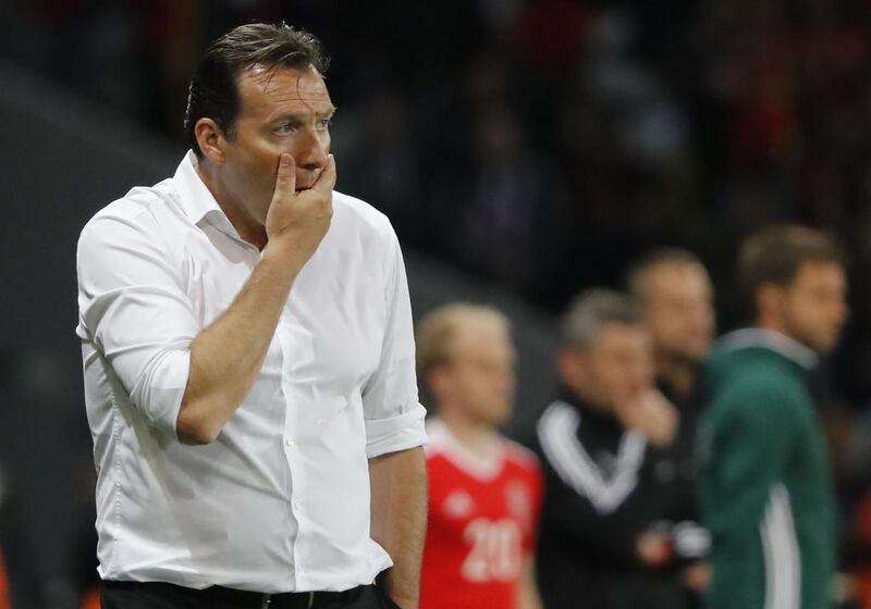 Belgium manager Marc Wilmots has been sacked by the Belgian Football Federation on 15 July 2016. EPA/ABEDIN TAHERKENAREH