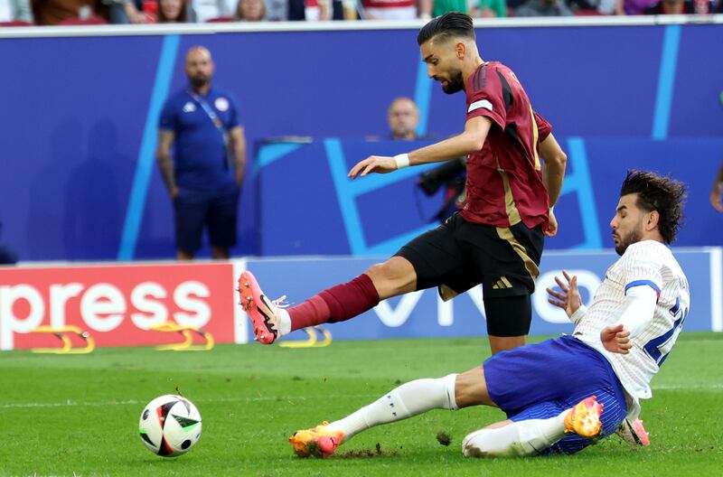 Belgium found some space down his left-flank on occasions but some of his recovery tackles were first class. One on Carrasco after 60 minutes was celebrated like a goal. EPA