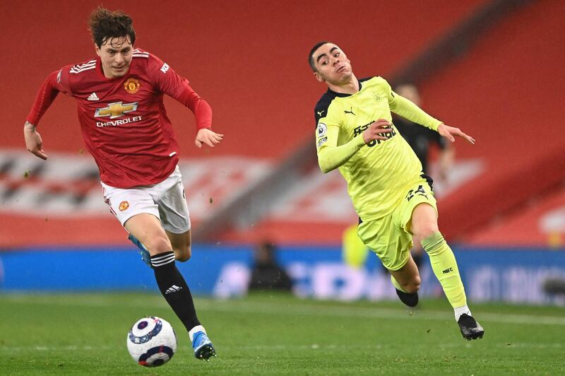 Victor Lindelof - 5: Matched the rapid Almiron for speed as the Geordies pressed early on and rattled a team who’d struggled against others at the wrong end of the table. AFP