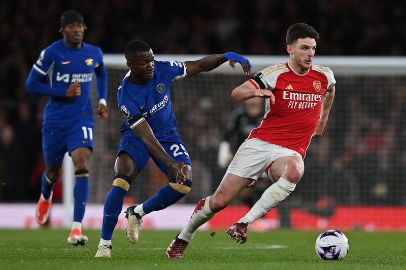 England midfielder was outstanding. Teed-up Trossard to earn assist for Arsenal’s early goal. Silky touch and turn before curling just over which nearly put side 2-0 up. Fired low shot too close to Petrovic just after break and also hit post, although offside flag had gone up. AFP