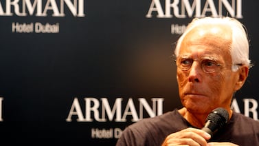 Italian fashion designer Giorgio Armani has kept tight control of his luxury label along the way and said little about what would happen once he left the scene. Reuters