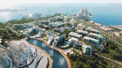 Aldar plans to develop new income-generating assets in Abu Dhabi. Photo: Aldar