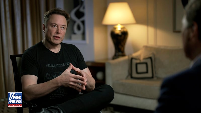 Elon Musk made the announcement during his interview with Fox News journalist Tucker Carlson. AP