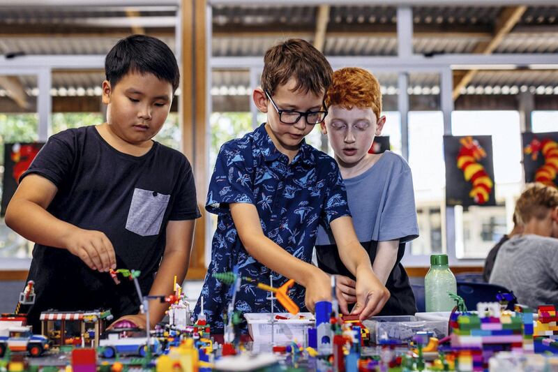 Lego therapy has been shown to help improve communication skills among autistic children. Courtesy Lego 