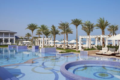 Nation Riviera Beach Club at The St Regis Abu Dhabi. Photo: Nation Riviera Beach Club