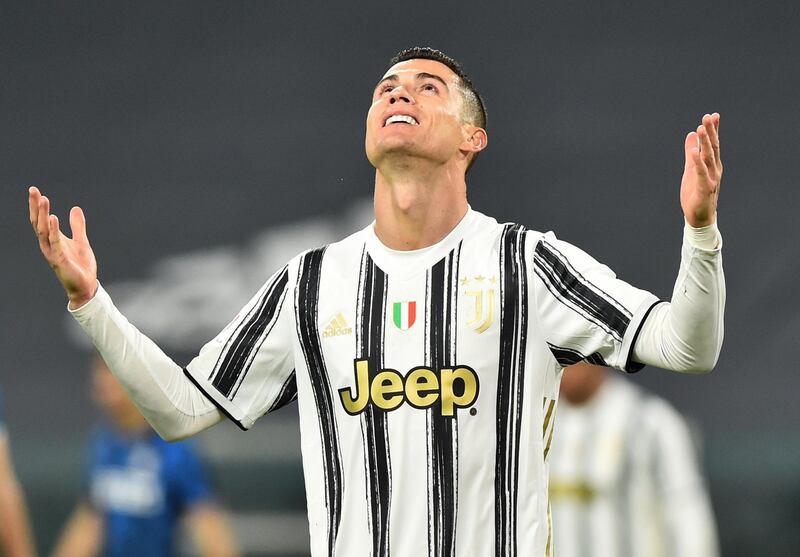 Juventus' Cristiano Ronaldo. Reuters