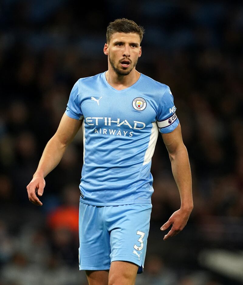 Ruben Dias 6 – The captain was replaced by Fernandinho at halftime after picking up an injury. Pep Guardiola will hope this isn’t the end of his season. PA