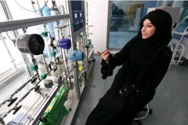 You do not have to be a superwoman to be a mother and nuclear scientist, says Amani Al Hosani.