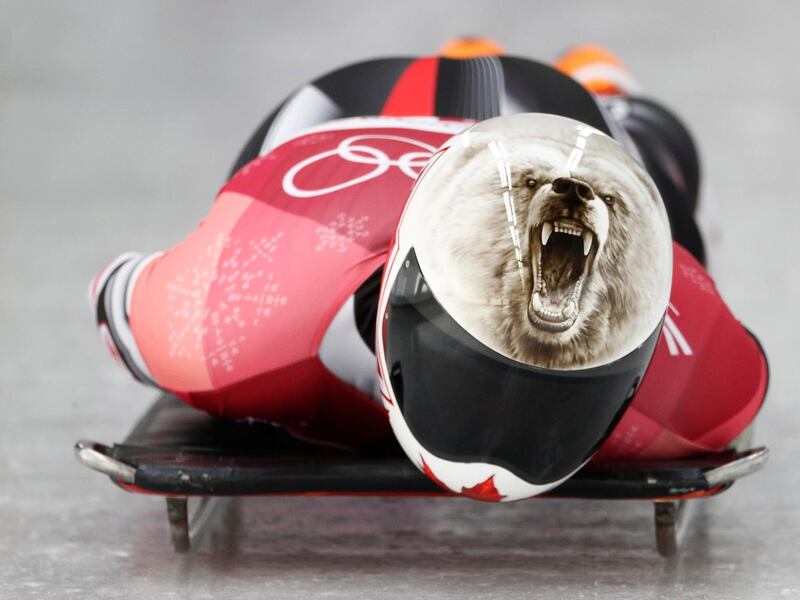 Barrett Martineau of Canada in action during the heat. Edgar Su / Reuters