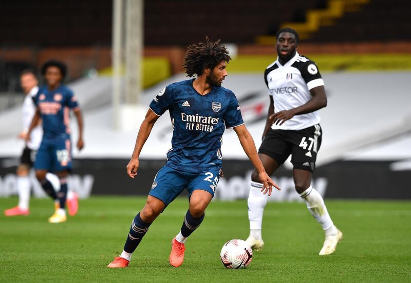 Mohamed Elneny – 7. A comfortable afternoon back in the Arsenal midfield for the Egyptian. 
 Getty Images