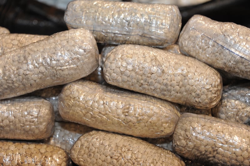 According to the United Nations Office on Drugs and Crime, trafficking in amphetamines  has increased in the Middle East in recent years. Photo: Dubai Customs