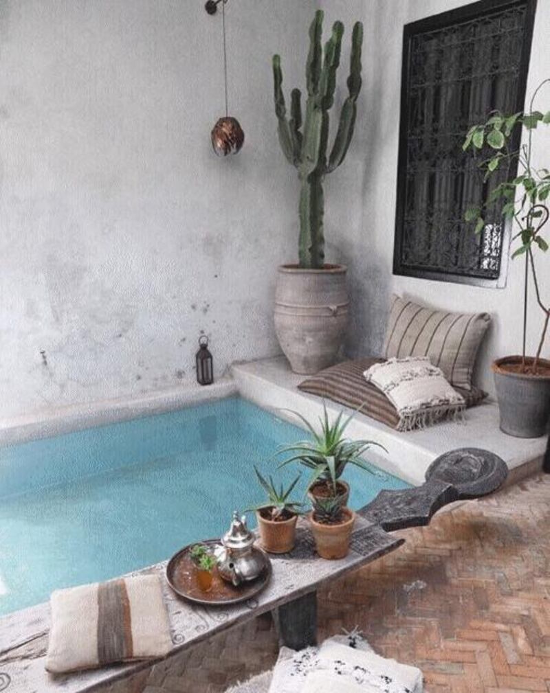 5) MOROCCO: Chilled-out vibes at Beautiful Riad in Marrakesh were captured by @theresatrop and got almost 60,000 likes. A stay here averages Dh735 per night.