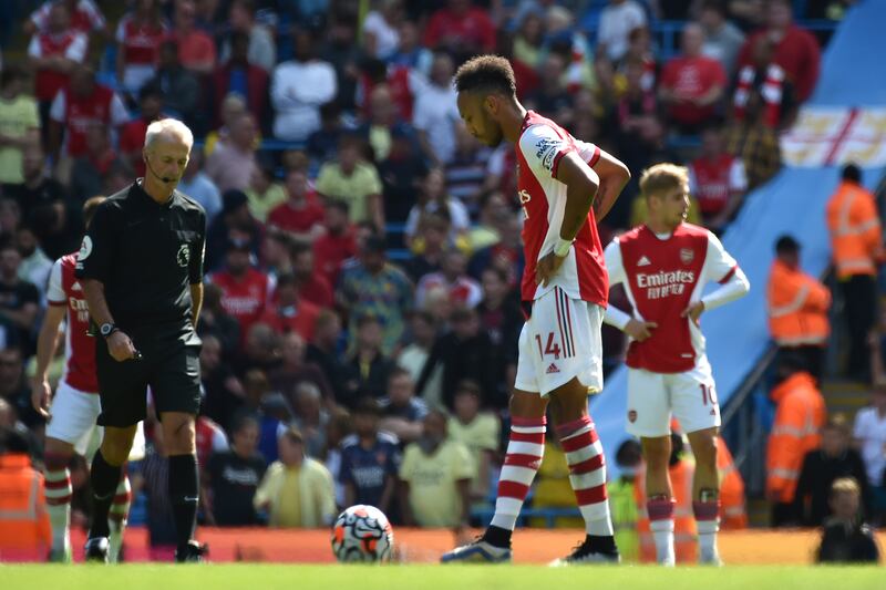 Pierre-Emerick Aubameyang – 2. Starved of service as a striker but as a captain, hardly led by example. No intensity and no leadership. Replaced by Lacazette in the second half. AP